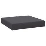 Vidaxl Pallet Cushion 60x60x8 CM Oxford Fabric Anthracite -färgad