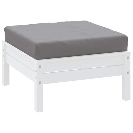 VidaXL Palettenkissen 60x60x9,5 cm Oxford-Stoff grau