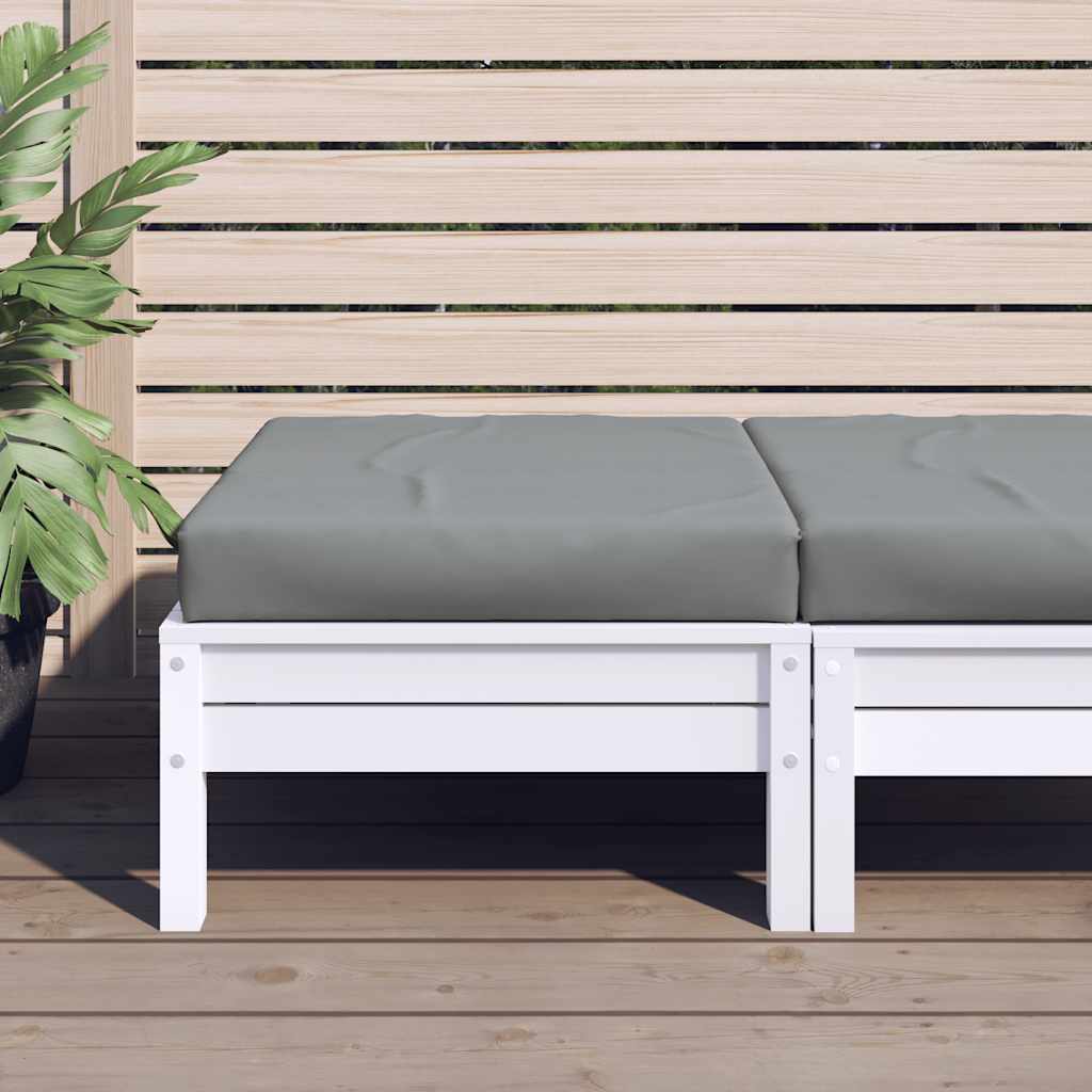 VidaXL Palettenkissen 60x60x9,5 cm Oxford-Stoff grau