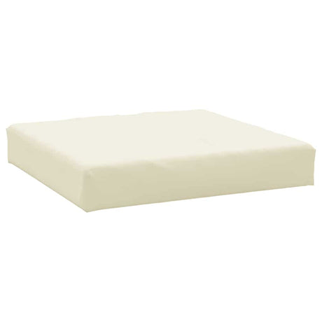 VidaXL Palettenkissen 60x60x9,5 cm Oxford-Stoff cremefarben