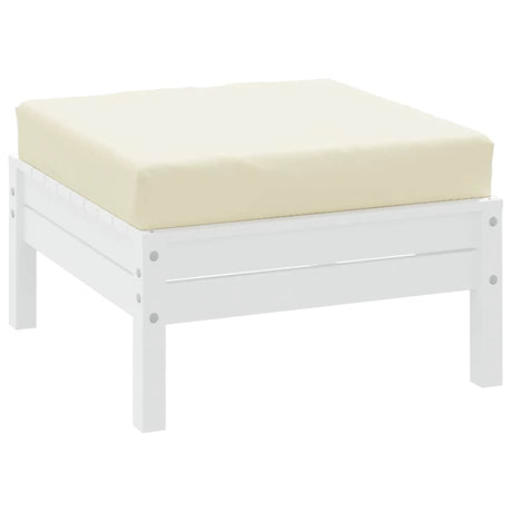 VidaXL Palettenkissen 60x60x9,5 cm Oxford-Stoff cremefarben