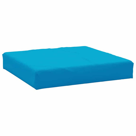 VidaXL Palettenkissen 60x60x9,5 cm Oxford-Stoff Hellblau