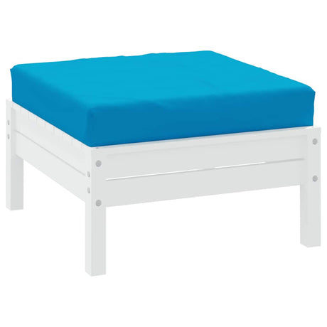 VidaXL Palettenkissen 60x60x9,5 cm Oxford-Stoff Hellblau