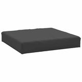 VidaXL Palettenkissen 60x60x8 cm Oxford-Stoff schwarz