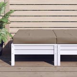 VidaXL Palettenkissen 60x60x9,5 cm Oxford-Stoff Taupe