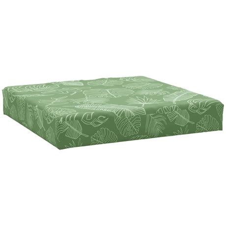 VidaXL Palettenkissen Blattmuster 60x60x8 cm Oxford-Stoff