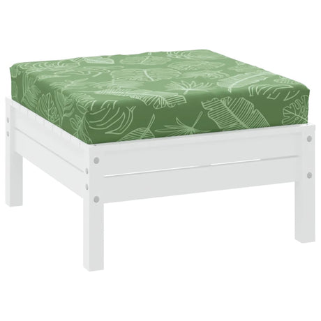 VidaXL Palettenkissen Blattmuster 60x60x8 cm Oxford-Stoff