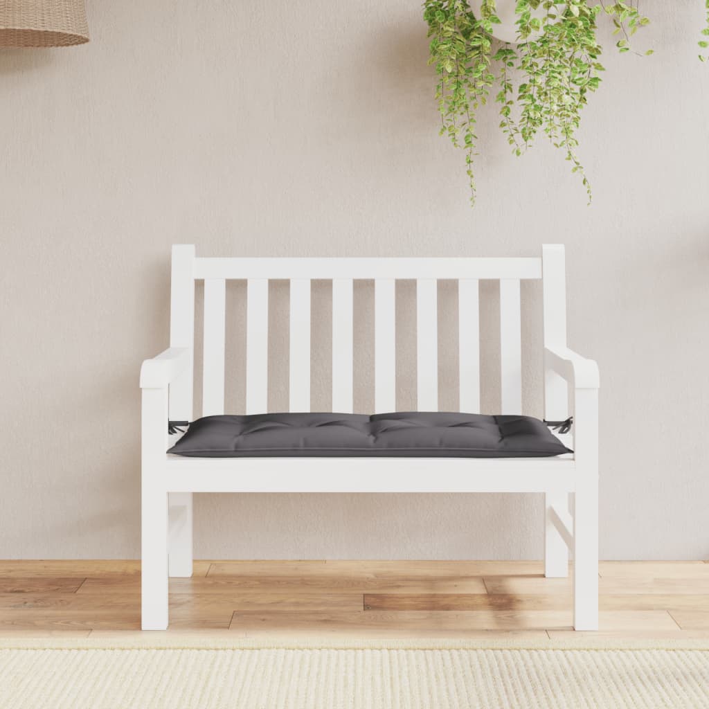 Vidaxx Gartenbankauflage 110x50x7 cm Oxford-Stoff anthrazit