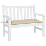 Vidaxl Garden Bench polštář 110x50x7 cm oxford tkanina béžová