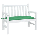 Vidaxx Gartenbankauflage 110x50x7 cm Oxford-Stoff grün