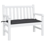 Vidaxx Gartenbankauflage 110x50x7 cm Oxford-Stoff schwarz