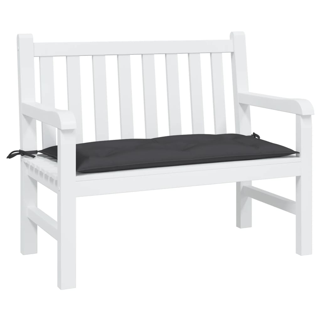 Vidaxl Garden Bench polštář 110x50x7 cm oxford textilie černá