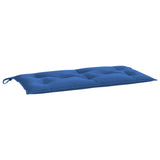 VidaXL Gartenbankauflage 110x50x7 cm Stoff blau