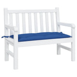 VidaXL Gartenbankauflage 110x50x7 cm Stoff blau