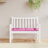 Vidaxl Garden Bench Pushion 110x50x7 cm stofrosa