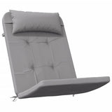 VidaXL Stuhlkissen 2 Stück Adirondack Oxford-Stoff grau