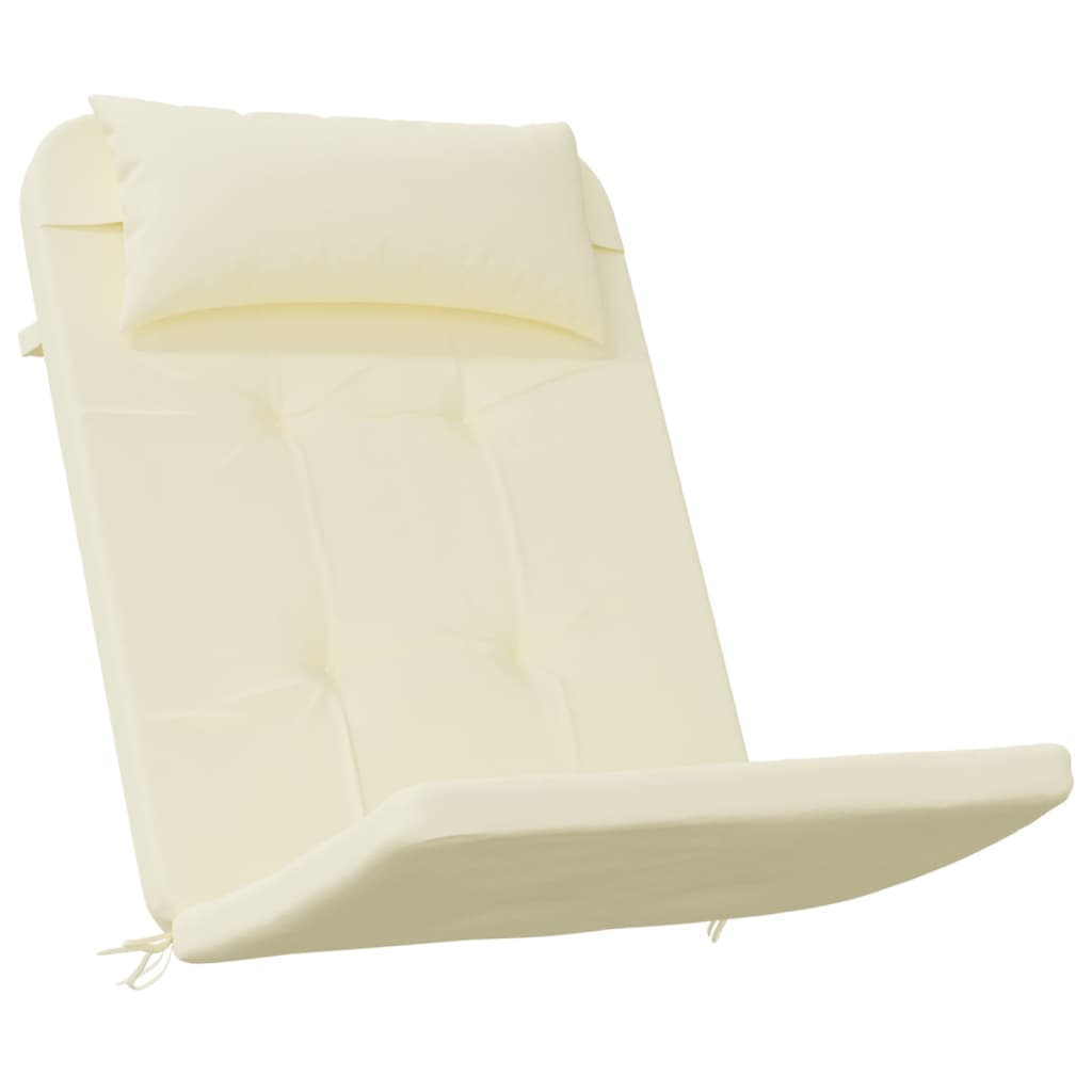 Vidaxl židle polštáře 2 St. Adirondack Oxford Fabric Crème Clever