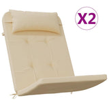 Vidaxl stoelkussens 2 st adirondack oxford stof beige