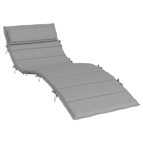 Vidaxx Liegekissen 180x60x4 cm Oxford-Stoff grau
