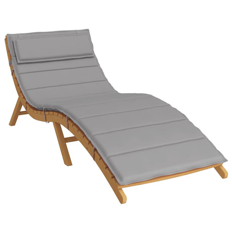 Vidaxx Liegekissen 180x60x4 cm Oxford-Stoff grau