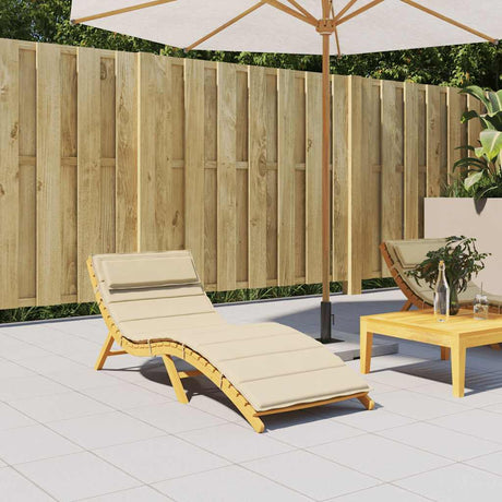 Vidaxx Liegekissen 180x60x4 cm Oxford-Stoff beige
