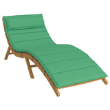 Vidaxx Liegekissen 180x60x4 cm Oxford-Stoff grün