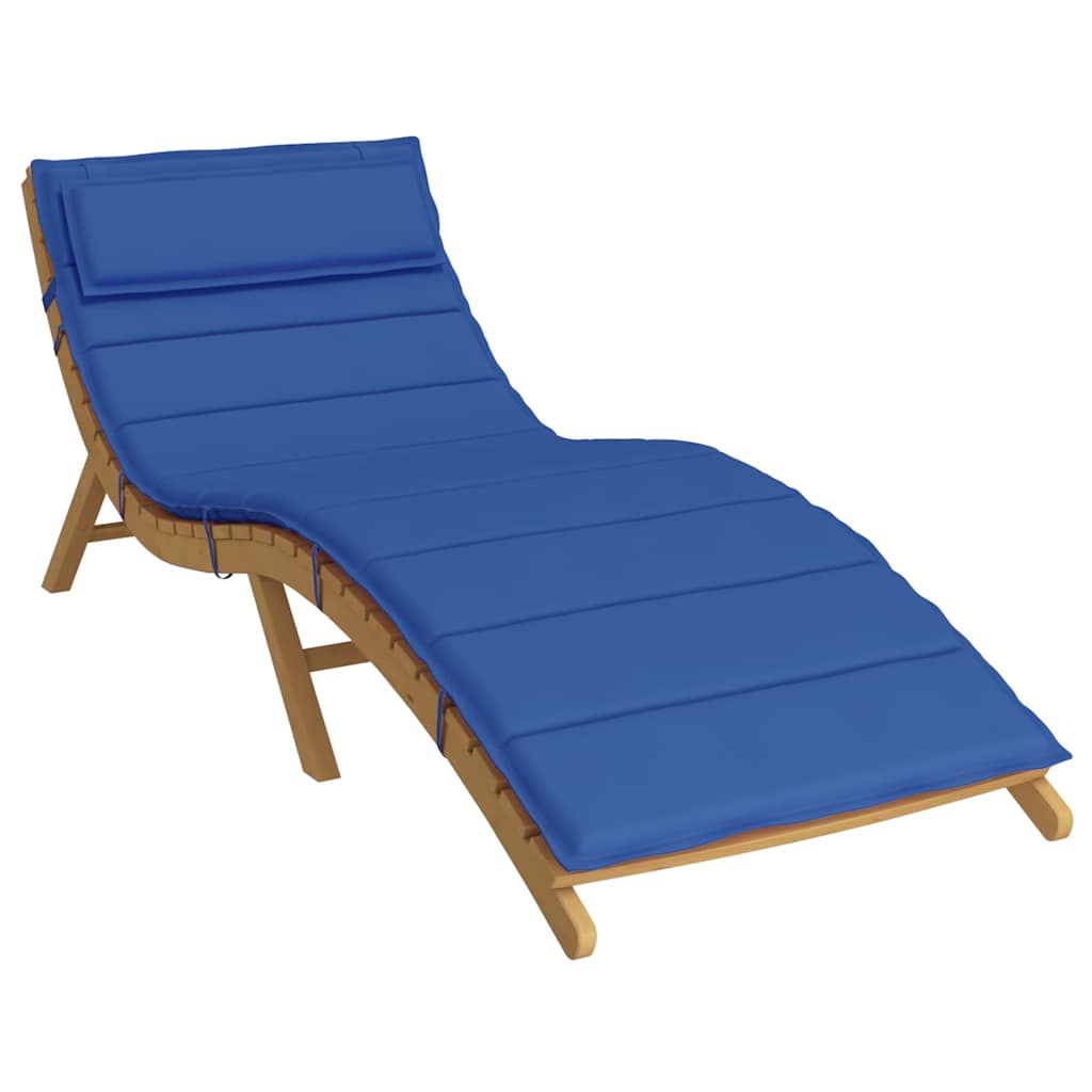 Vidaxx Liegekissen 180x60x4 cm Oxford-Stoff königsblau
