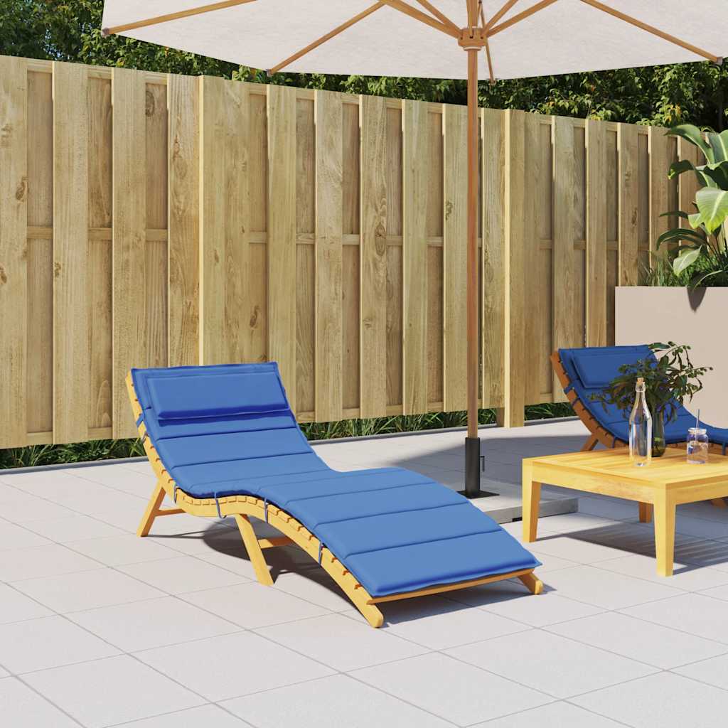 Vidaxx Liegekissen 180x60x4 cm Oxford-Stoff königsblau