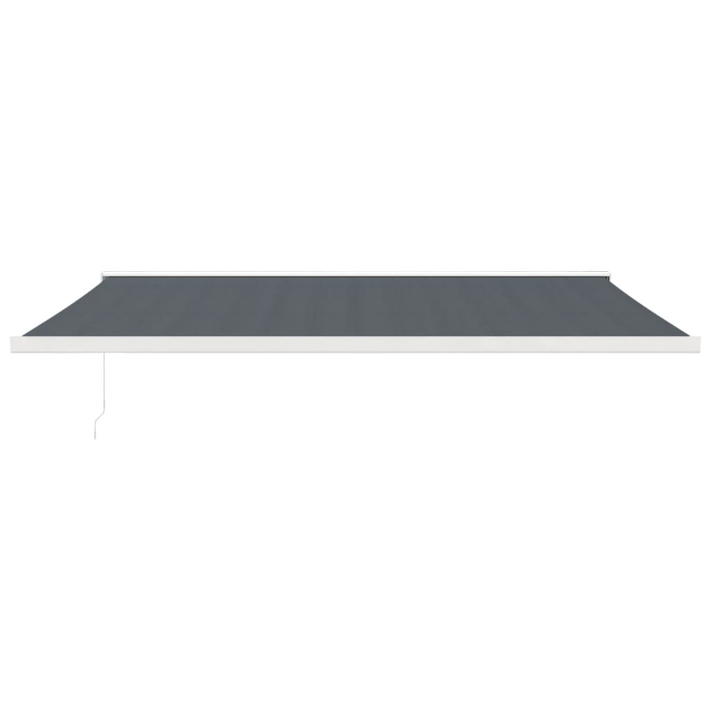 VidaXL Ausziehbare Markise 4,5x3 m Stoff und Aluminium Anthrazit