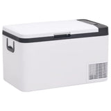 Vidaxx Kühlbox mit Griff 18 l PP PE schwarz und weiß