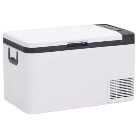 Vidaxx Kühlbox mit Griff 18 l PP PE schwarz und weiß
