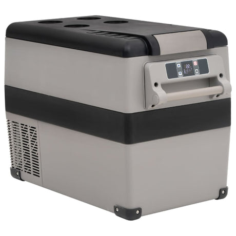 Vidaxx Kühlbox mit Griff 55 l PP PE schwarz und grau