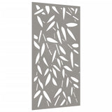 Vidaxl Wall Decoration Garden Bamo Bool Design 105x55 cm Cortenstaal