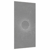 VidaXL Wanddekoration Gartensonnendesign 105x55 cm Cortenstahl