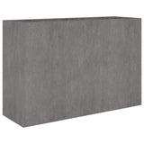 VidaXL Pflanzgefäß erhöht 120x40x80 cm Cortenstahl