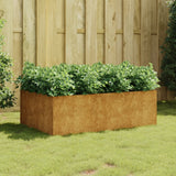 Vidaxl Planter surélevé 120x80x40 cm Corten Steel