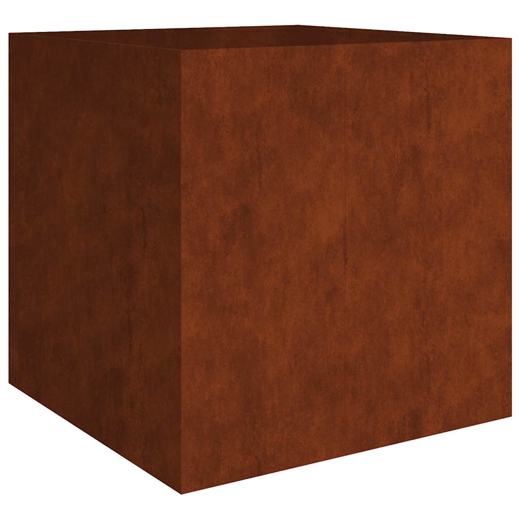 Vidaxx Pflanzgefäß 80x80x80 cm Cortenstahl