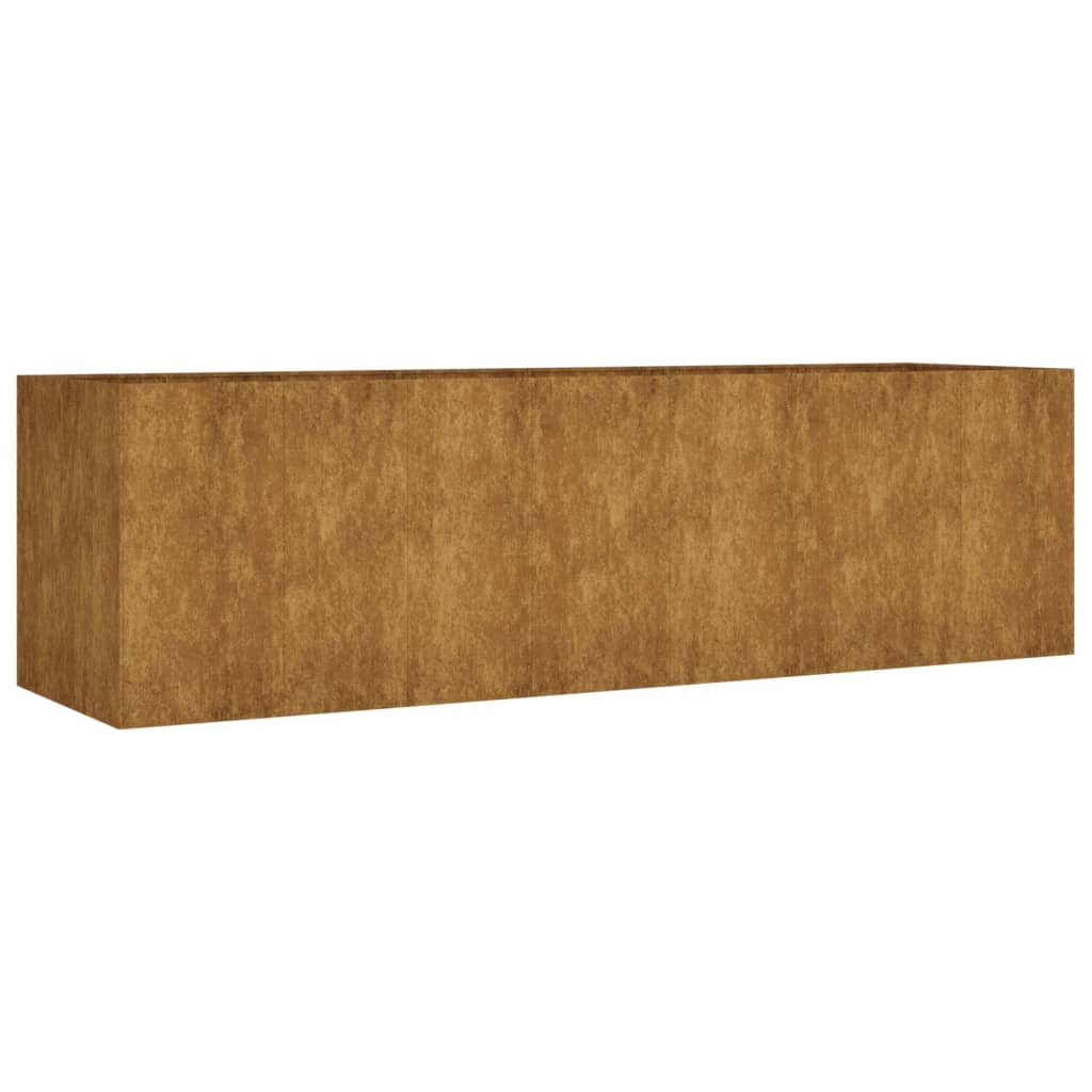 VidaXL Pflanzgefäß erhöht 280x80x80 cm Cortenstahl