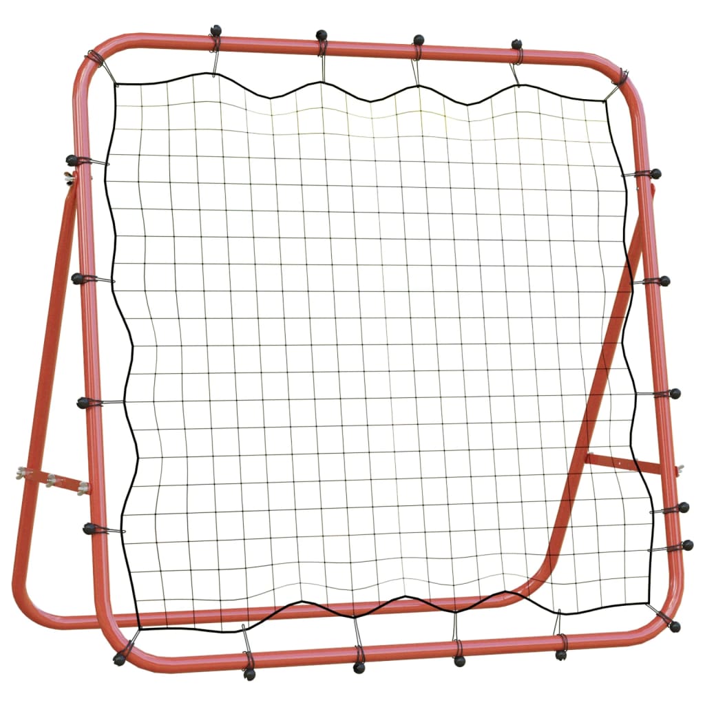 Vidaxl fotball kickback rebounder justerbar 96x80x96 cm stål og PE