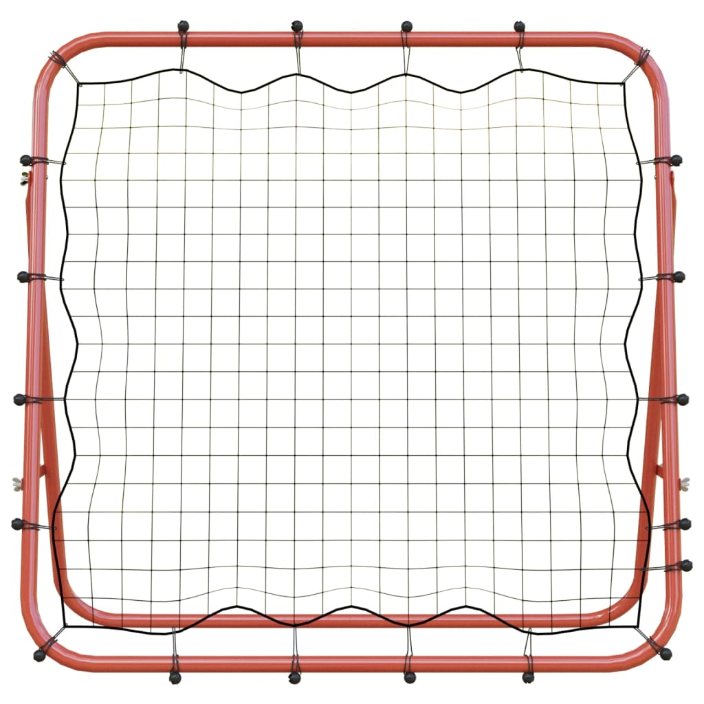 Vidaxl fotball kickback rebounder justerbar 96x80x96 cm stål og PE