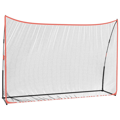 Vidaxl Golf Training Network 305x91x213 cm Polyester schwarz und rot