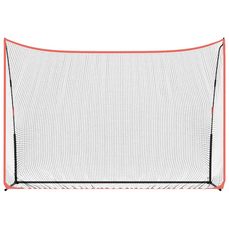 Vidaxl Golf Training Network 305x91x213 cm Polyester schwarz und rot