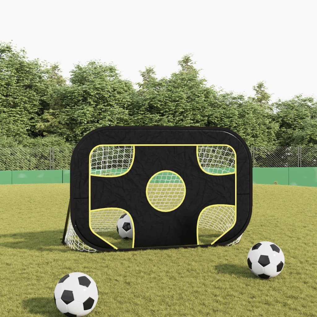 Gol w piłce nożnej Vidaxl z Target 120x80x80 cm poliester