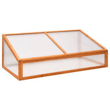 Vidaxx Gewächshaus 110x58,5x39 cm Kiefernholz orange