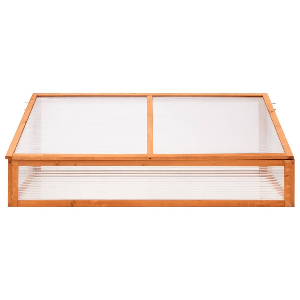 Vidaxx Gewächshaus 110x58,5x39 cm Kiefernholz orange