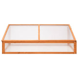 Vidaxx Gewächshaus 110x58,5x39 cm Kiefernholz orange