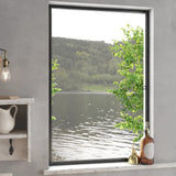 Vidaxx Fensterschutz 90x120 cm Anthrazit