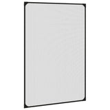 Vidaxx Insektenschutz für Fenster magnetisch 80x120 cm Anthrazit
