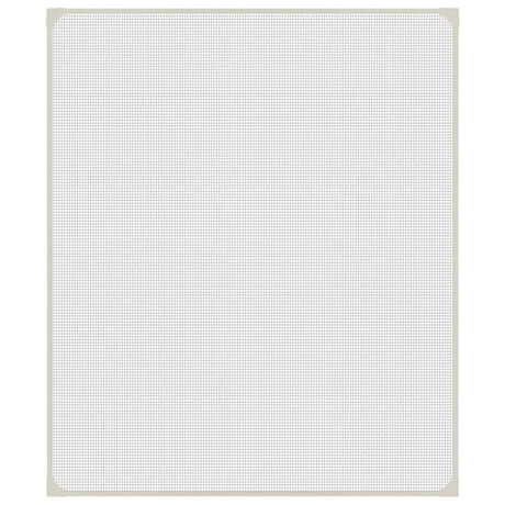 Vidaxx Insektenschutz für Fenster magnetisch 100x120 cm weiß