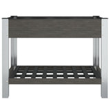 VidaXL Pflanzgefäß erhöht mit Regal 100x50x75 cm hkc